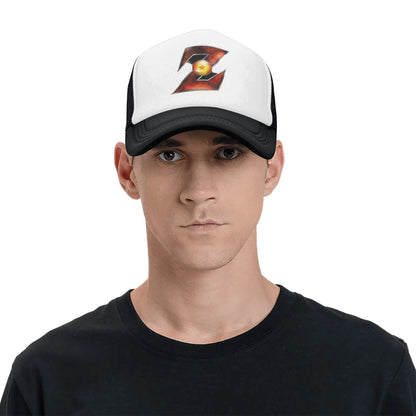 Produit gaming premium Fraquane, Adult Dragon Ball  Z Logo Trucker Caps Mesh Baseball Cap Polyester  Hats Trucker Hat Breathable Sports Cap Summer, équipement gamer