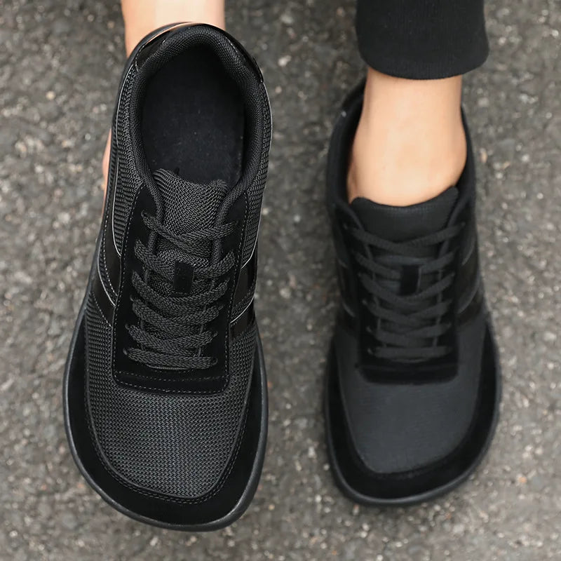 Men Shoes Wide Toe Sneakers Fashion New Soft Sole Wide Last Shoes Outdoor Casual Shoe Unisex Mesh Barefoot Shoes Tenis De Hombre