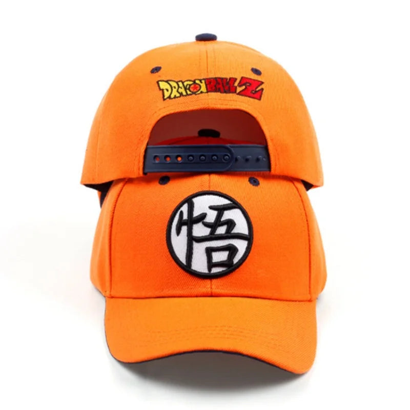 Czapki baseballowe Dragon Ball Son Goku unisex z haftem Gui Wu – wiosenne i jesienne czapki na świeżym powietrzu, regulowane, codzienne, chroniące przed słońcem