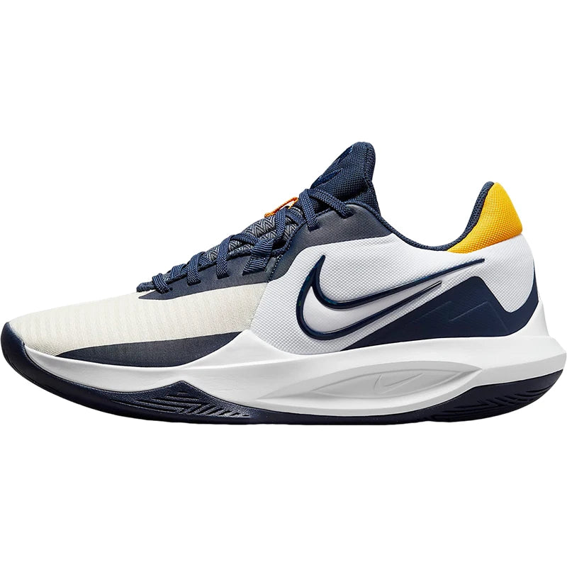 Nike genuine Precision 5 Men's Low-Top Basketball Shoes DD9535-101