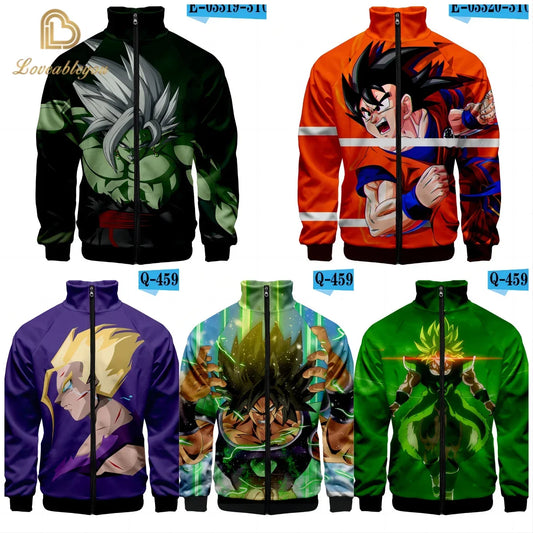 Japan Anime Harajuku Manga Dragon Ball Hoodies Sweatshirt Streetwear Winter Pullover Fashion Long Sleeve Men 3D Print Clothing