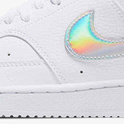 Sapatilhas casuais de skate de cano baixo para mulher Nike Genuine COURT VISION CW5596-100