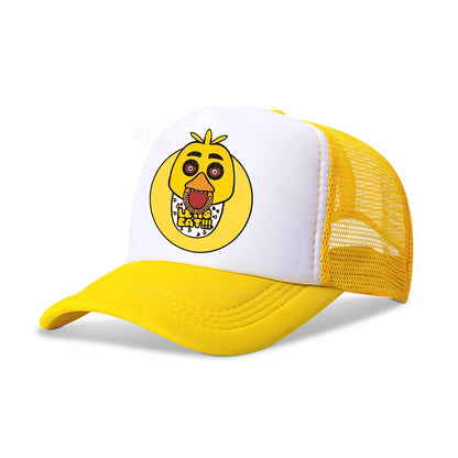Five Nights At Freddy's baseballkasket til børn og voksne FNAFS anime-figur kasket med skygge bomulds-sommerhatte mode-tilbehør gave