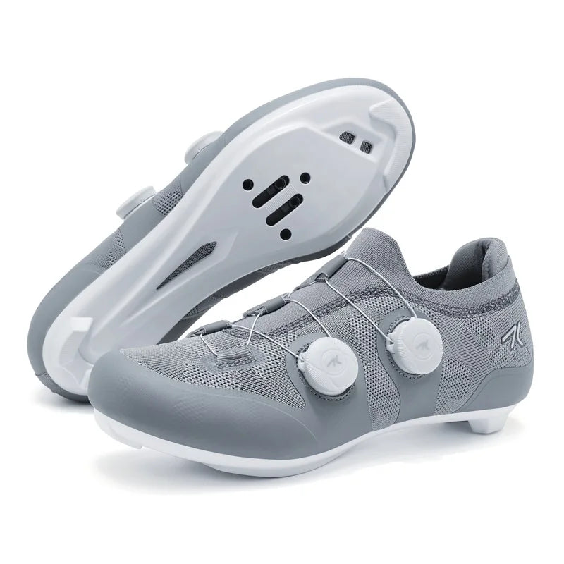 Men's MTB Cycling Shoes New Women's Pink Self-Locking Cleats Speed Road Bicycle Shoes Flat Trail Racing SPD Mountain Bike Sneakers