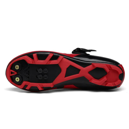 New Men’s and Women’s Bicycle Shoes Outdoor Cycling Shoes with Three Functional Soles Professional Training Shoes