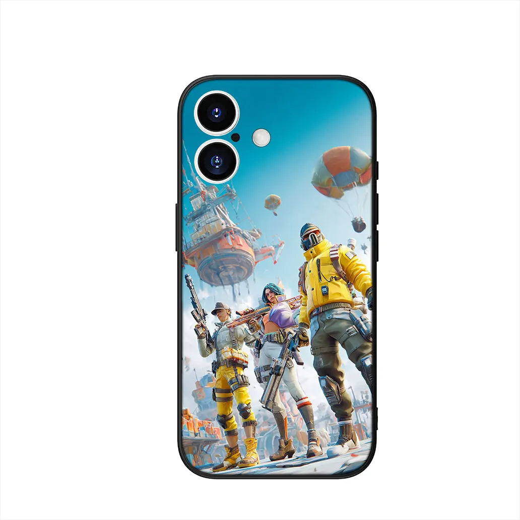 Ovitek z motivom igre F-ForTnites za Samsung Galaxy A07 A13 A12 A23 A42 A50 A51 A52 A53 A70 A71 A72 A21S A04 Note 20 9 8 10
