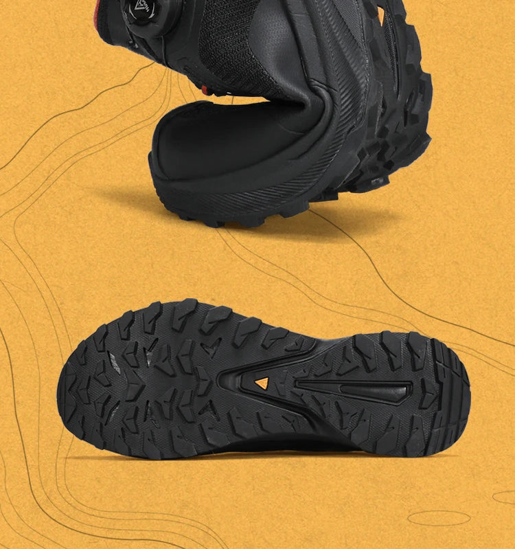 HUMTTO Breathable Trail Running Shoes for Men Black Men's Sports Shoes Cushioning Sneakers Man Luxury Designer Casual Trainers