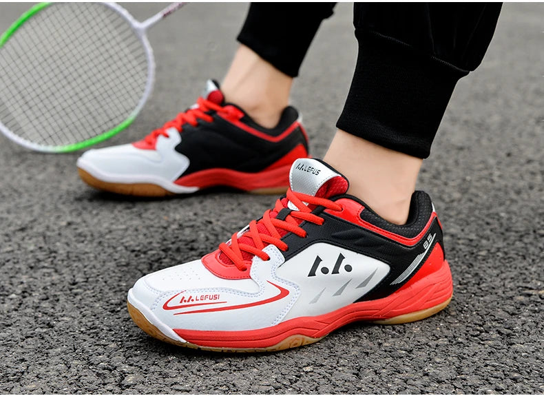 Chaussures de badminton originales décontractées de haute qualité pour hommes, baskets de tennis de table, vêtements de tennis de table, entraînement de degré, extérieur, volley-ball