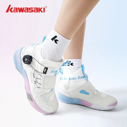 Zapatillas profesionales de bádminton Kawasaki King Series 2.0 para hombre y mujer, deportivas antitorsión originales, zapatillas de tenis para hombre, sneakers A3311