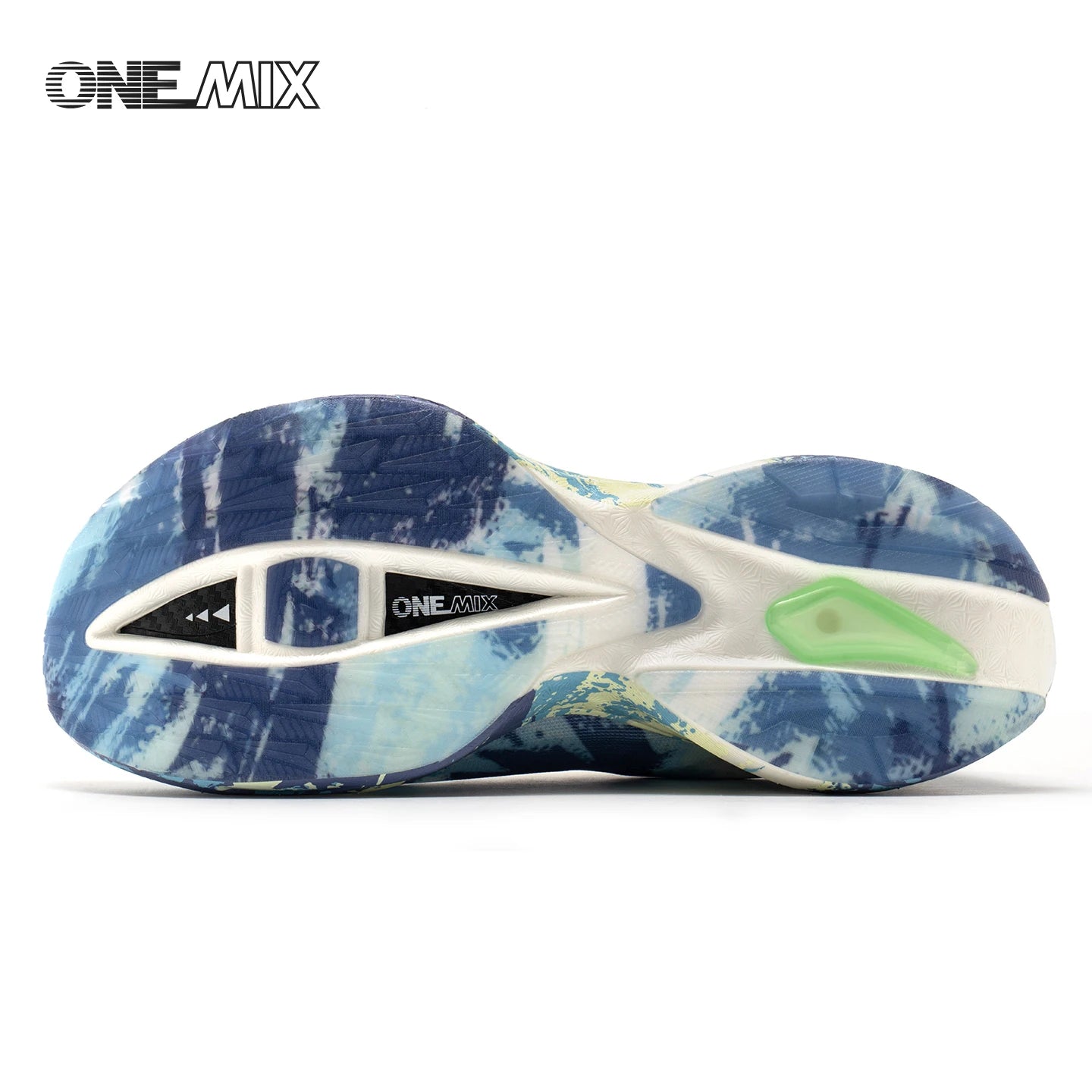ONEMIX Nylon Carbon Board Marathon Running Racing Shoes, Professional Stable Support, Shock Relief, Ultra-light Rebound Sneakers