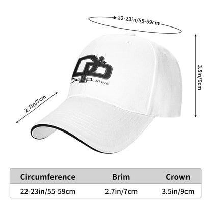 Summer Casual Baseball Cap Rapper JuL Kpop Rock Trucker Hat For Men Adult Hot Sale D'or et de platine  Fashion Baseball Caps
