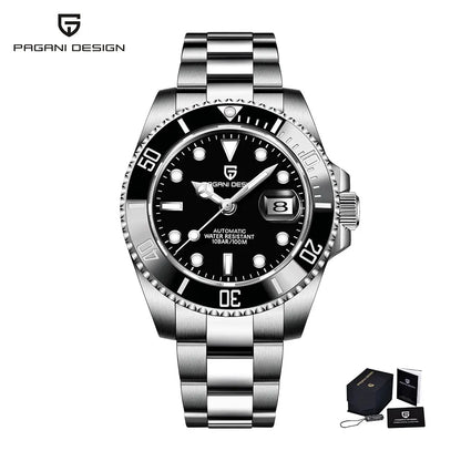Relógio automático mecânico para homem PAGANI Design 2026 New Miyota 8215 40mm em aço inoxidável, impermeável