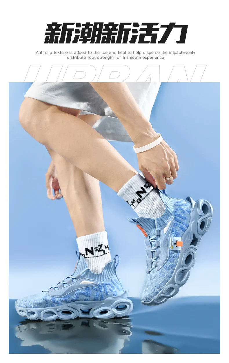 Men's Sneakers Luxury Designer Casual Shoes Platform Shoes Fashion Blade Loafers Running Shoes for Men