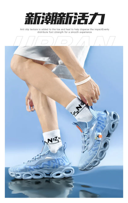 Men's Sneakers Luxury Designer Casual Shoes Platform Shoes Fashion Blade Loafers Running Shoes for Men