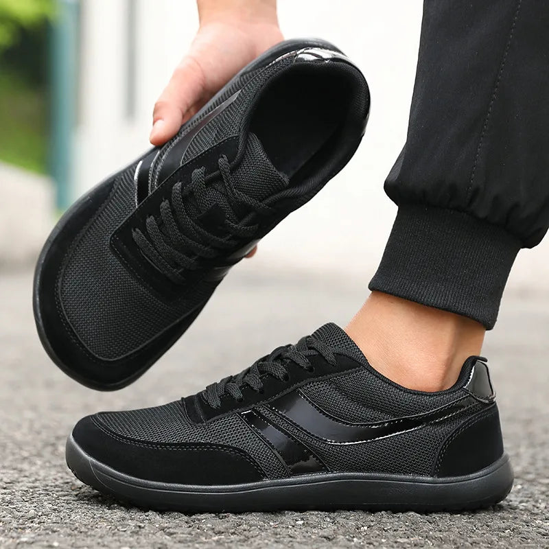 Men Shoes Wide Toe Sneakers Fashion New Soft Sole Wide Last Shoes Outdoor Casual Shoe Unisex Mesh Barefoot Shoes Tenis De Hombre