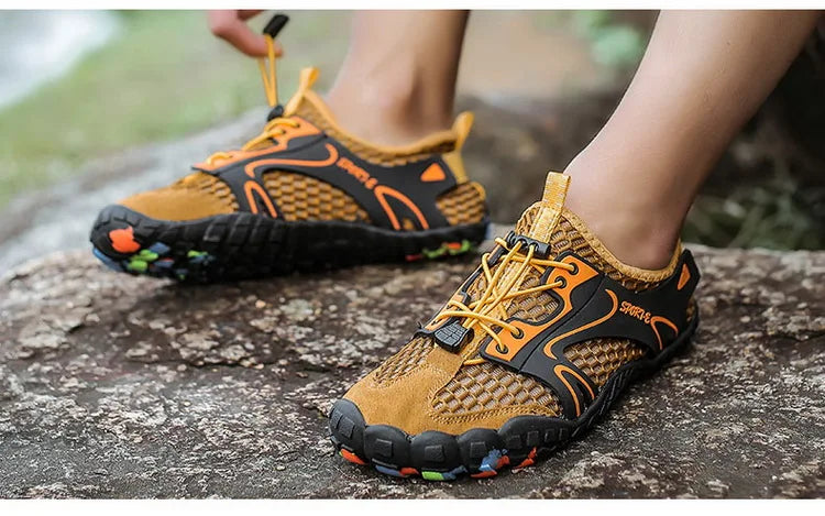 Men Wading Shoes Barefoot Beach Shoes Non-Slip And Wear-Resistant Swimming Upstream Shoes Women Outdoor Water Sports Shoes