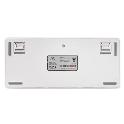 Tastiera meccanica EPOMAKER x AULA F75 solo cablata 75% layout ANSI US con gasket, hot-swap e manopola per Mac/WIN/Android