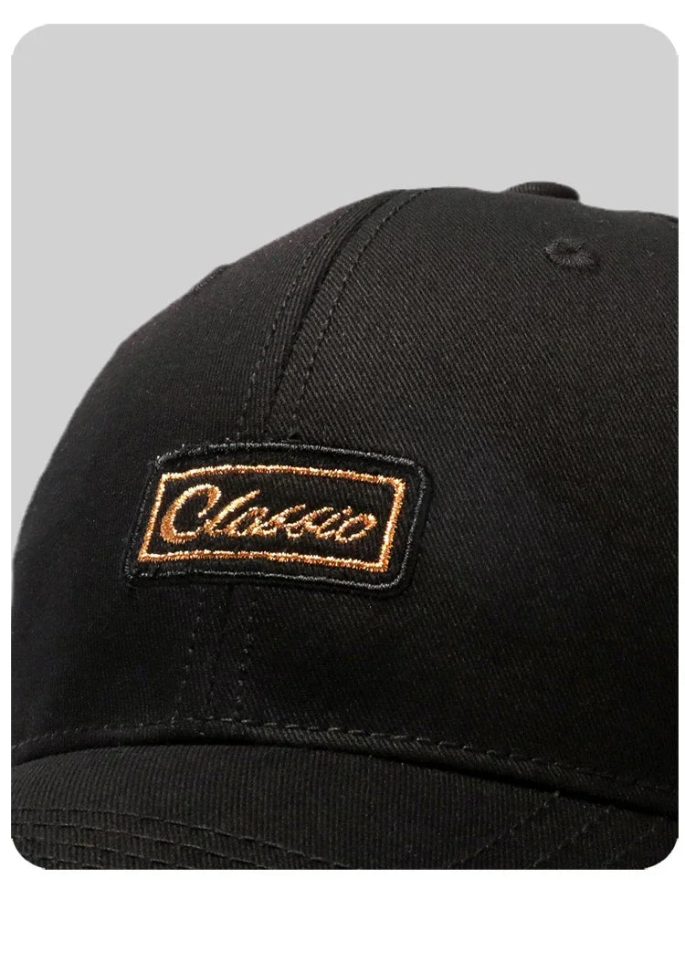 Men's Hat Baseball Cap for Men New Fashion Luxury Brand Embroidery Chinese Style Big Size Cotton Trucker Hat HipHop For 4seasons