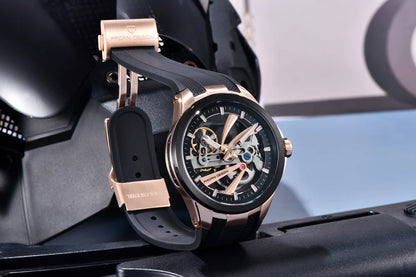 2026 New PAGANI DESIGN Hollow Men's Watches Mechanical Luxury Automatic Watch Men AR Sapphire Waterproof Luminous Man Gift Clock