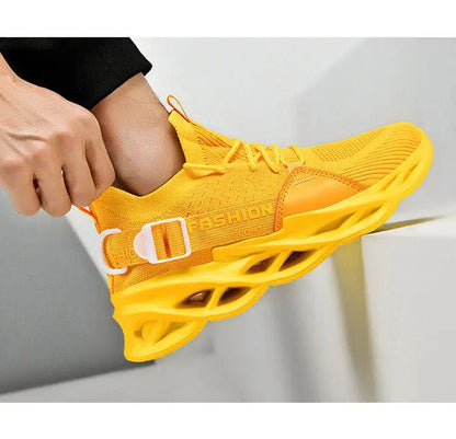 Moda Lila Casual Sneakers Dam Herr Blade Löparskor Storlek 48 Lätta Andningsbara Sportskor Herr Mesh-sneakers