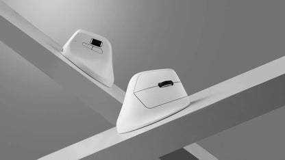Keychron M5 Wireless Ergonomic Mouse with 8K Polling Rate, Bluetooth & 2.4GHz, 26K DPI Optical Sensor, Rechargeable Vertical Mouse