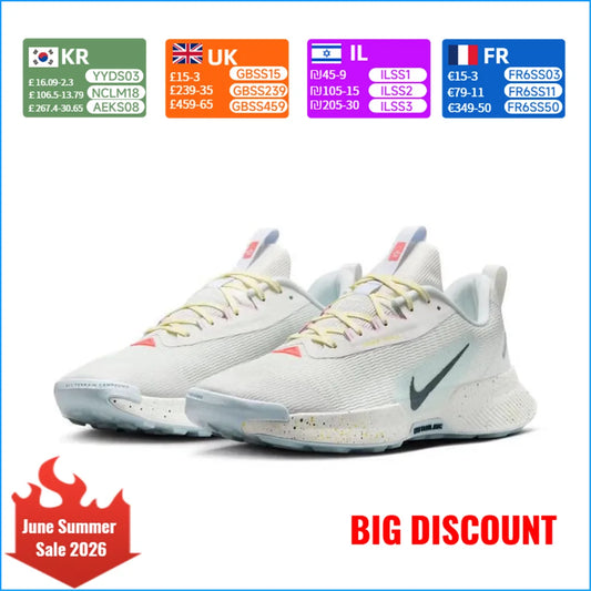 Nike JUNIPER TRAIL 3 Men's Mesh Breathable Durable Training Shoes Slip-Resistant Durable Running Shoes FQ0904-100