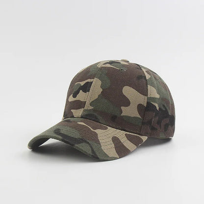 Camouflage Baseball Cap Women's Men's Snapback Hip Hop Cap Group Activity Camo Hats For Women Men Army Cap Female Bone Male