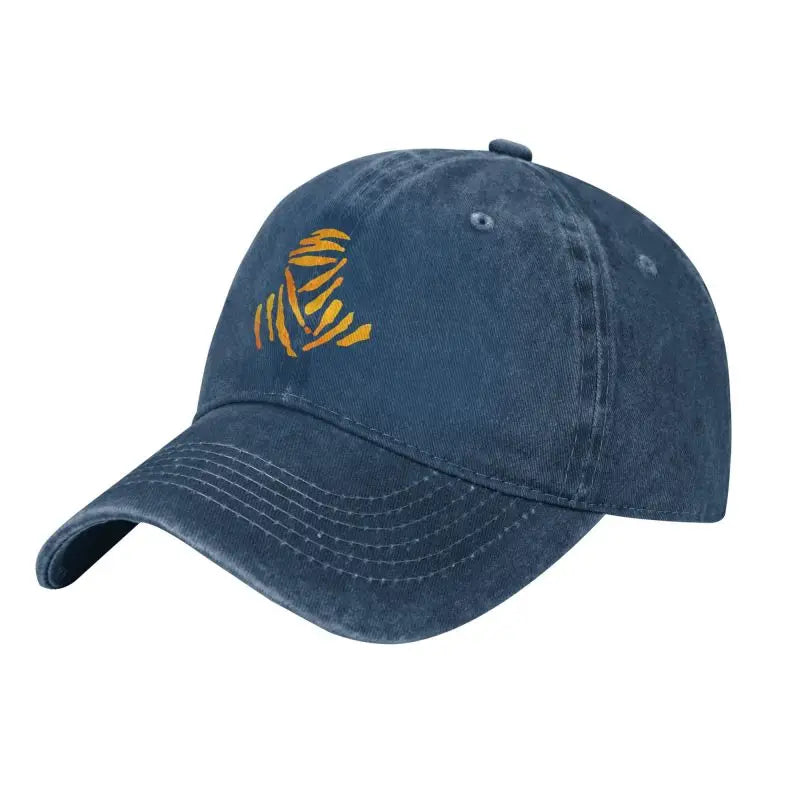 Casquettes de baseball vintage de course tout-terrain « D-Dakares Rally », style unisexe, effet vieilli, lavées, casquettes de soleil, de voyage, souples et non structurées