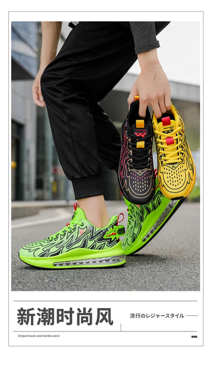 Shoes Men Sneakers Male Casual Men's Shoes Tennis Luxury Shoes Trainer Race Breathable Shoes Fashion Loafers Running Shoes for Men
