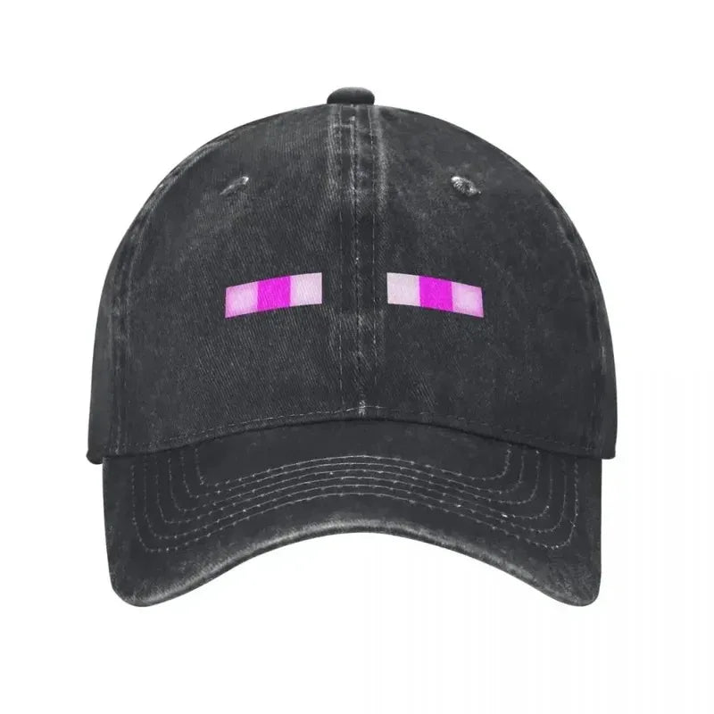 „Enderman Fashion“ beisbolo kepurė, kepurė su snapeliu, vyriška kepurė, moteriška kepurė, vyriška panamos kepurė
