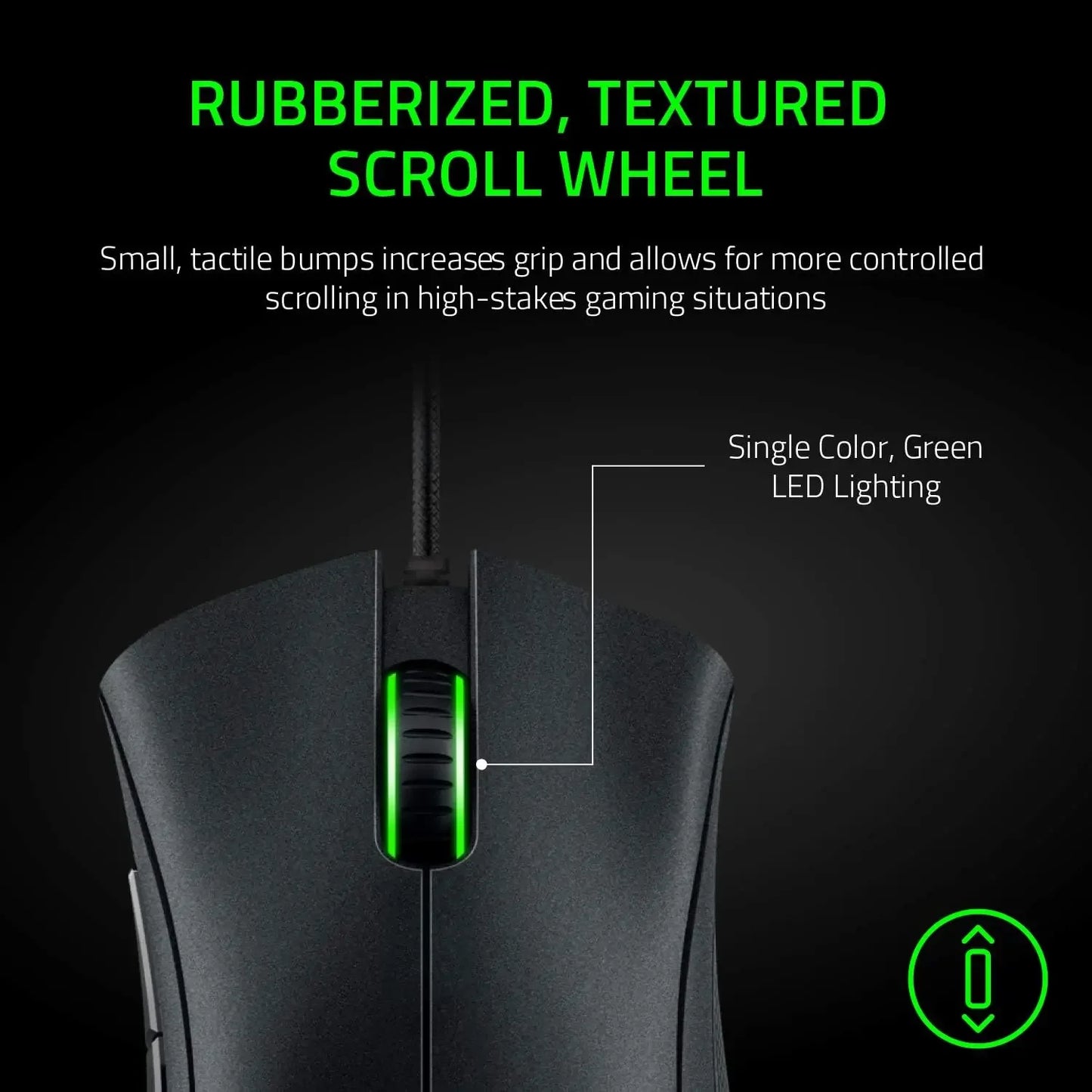 Razer DeathAdder Essential kablet gamingmus / kablet mus 6400DPI 5 uafhængige knapper til bærbar PC Gamer