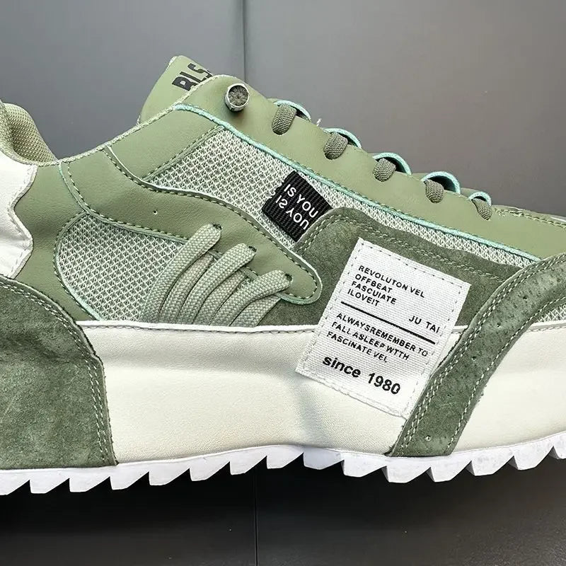 Baskets de luxe pour homme, chaussures de sport, mocassins, baskets casual pour homme à semelles épaisses, confortables, respirantes, tendance, au design original et personnalisées