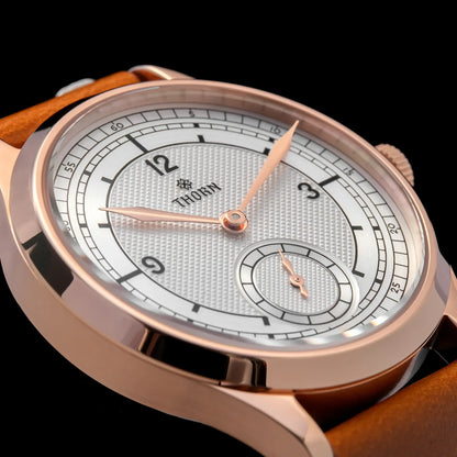 THORN T001 Quartz Watch 316L Stainless Steel Sapphire Crystal Waterproof Grilled Blue Hands Fashion Business Men WomenWatch