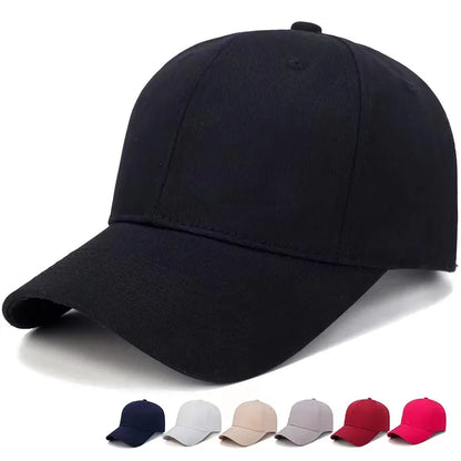 Barve Poletje Jesen Moda Enobarvne Moški Ženske Baseball kapica Adhezivna kapica HipHop Nastavljiva Kul sončna kapica Casquette Gorras Darilo