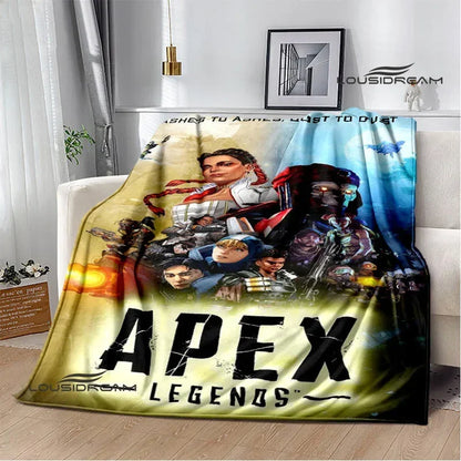3D Games Apex Legends Printed Blankets Fashion Warm Blanket Soft And Comfortable Blanket Home Travel Blanket Birthday Gift