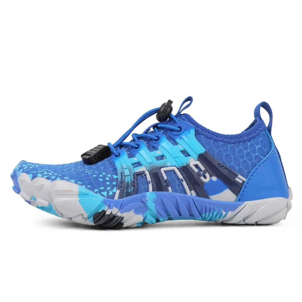 New 12 Colors Water Shoes Kids Summer Beach Five Fingers Barefoot Swimming Aqua Shoes Quick Dry Seaside River Children Sneakers