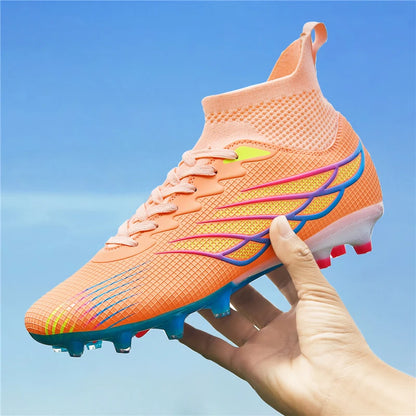 2026 New Superfly FG Football Boots Outdoor Soccer Cleats Black Shoes Soft Sport Professional Breathable Comfortable Boots