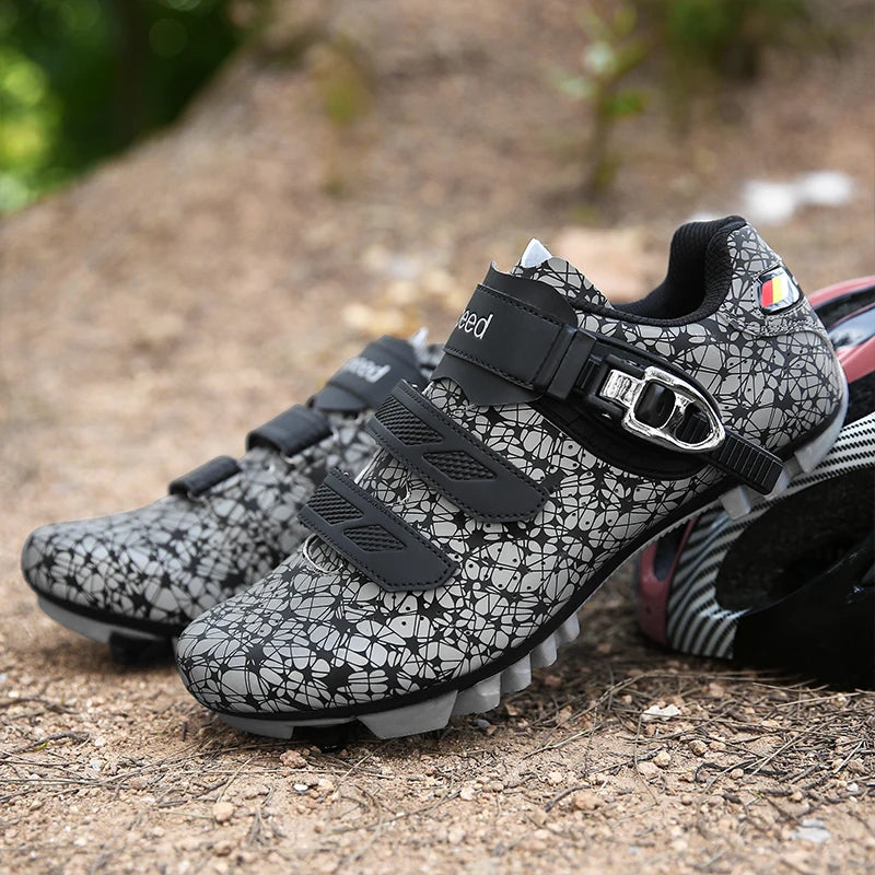 Men Cycling Shoes Road Bike Sneaker Cleat Self-Locking Mountain Bike Mtb Shoe Women Road Bicycle Speed Best Spd Bike Shoes