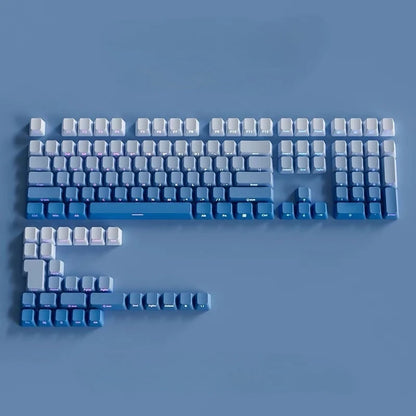 2025 Original Daylight Keycaps PBT Translucent, Side-engraved OEM 136 Keys, Customized To Fit 60/84/98/108 Mechanical Keyboards.