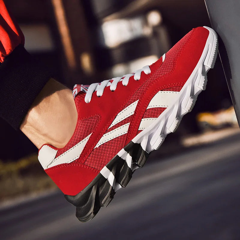 Men's Shoes Marathon Running Sports Shoes Casual Sneakers Soft Comfortable Training Shoes Wear Resistant Sneakers Men Sneakers