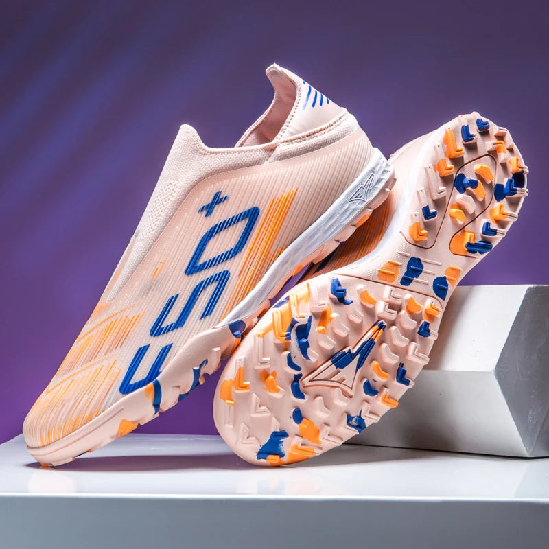 Nouvelles chaussures de football pour hommes, baskets antidérapantes, chaussures d'entraînement, bottes de football très vendues, crampons légers de haute qualité pour matchs sur gazon, mi-hautes pour l'extérieur