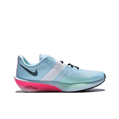 POIZON Nike Rival Fly 4 Low top Racing Running Shoes Men's Blue Pink FV6040-400