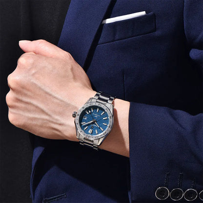 PAGANI DESIGN New GMT Men's Mechanical Watches 100M Waterproof Clock Sapphire Glass Automatic Men Watch PD-1792 Relogio Masculino