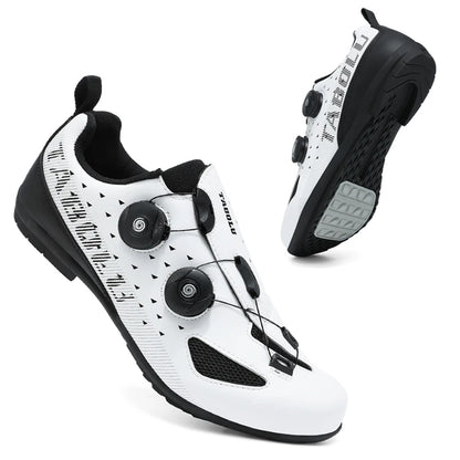 Cycling Sneaker MTB Men Sport Road Bike Boots Flat Racing Speed Sneakers Trail Mountain Bicycle Footwear Spd Pedal Cycling Shoes