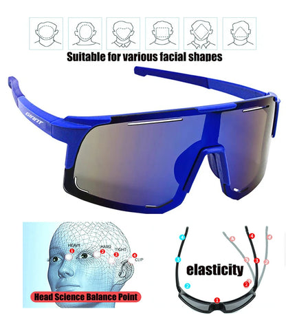 Giant Professional Grade Cycling Sunglasses - UV Protection, Anti-Glare, Impact Resistant, Outdoor Sports with case
