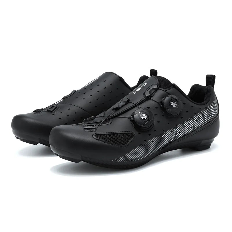Cycling Sneaker MTB Men Sport Road Bike Boots Flat Racing Speed Sneakers Trail Mountain Bicycle Footwear Spd Pedal Cycling Shoes