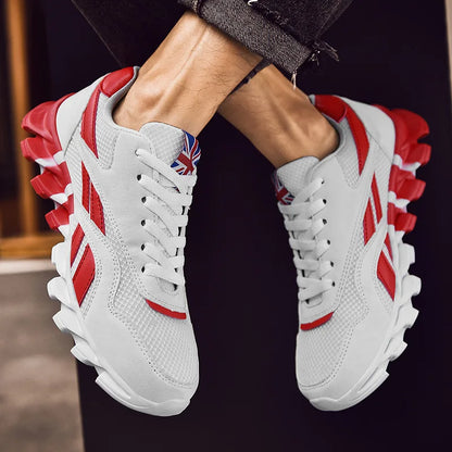 Men's Shoes Marathon Running Sports Shoes Casual Sneakers Soft Comfortable Training Shoes Wear Resistant Sneakers Men Sneakers
