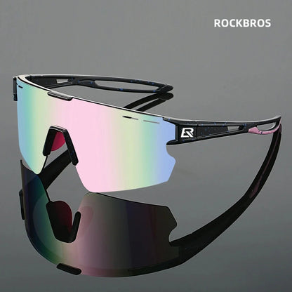 ROCKBROS New Bicycle Glasses, UV400, Anti Stray Light, Suitable for Cycling, Driving, Fishing, Hiking, Etc