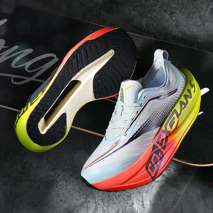 Marathon Men Running Shoes Carbon Board Specialty Sports Breathable Lightweight Women's Comfortable Chunta Athletic Sneakers