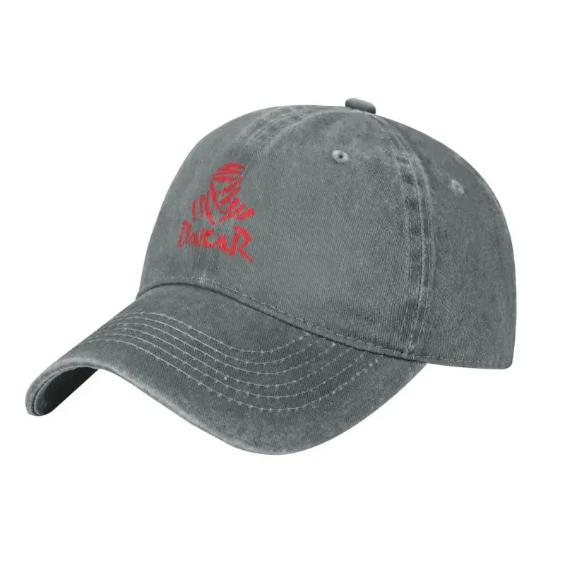 Casquettes de baseball vintage de course tout-terrain « D-Dakares Rally », style unisexe, effet vieilli, lavées, casquettes de soleil, de voyage, souples et non structurées